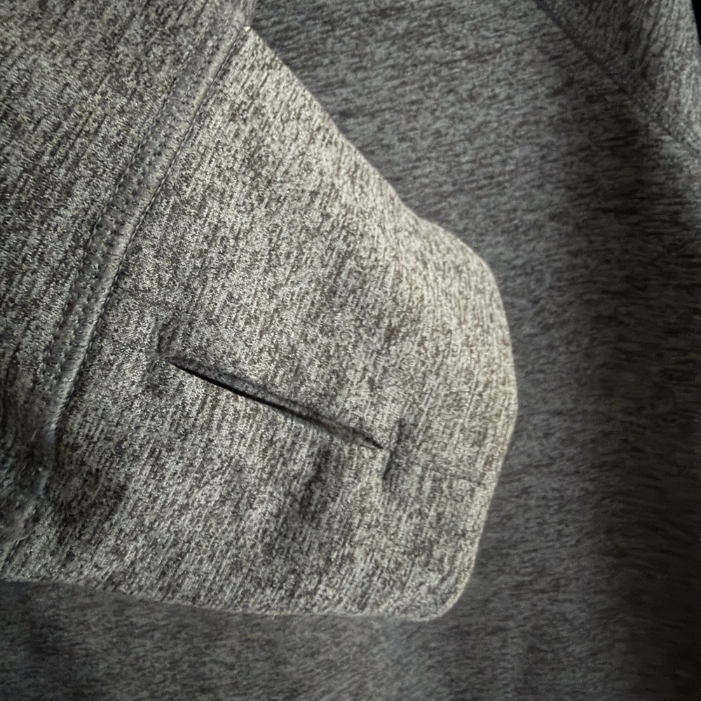 Women's Heather Gray NIKE Therma Wear Full zip Sweatshirt Size XL